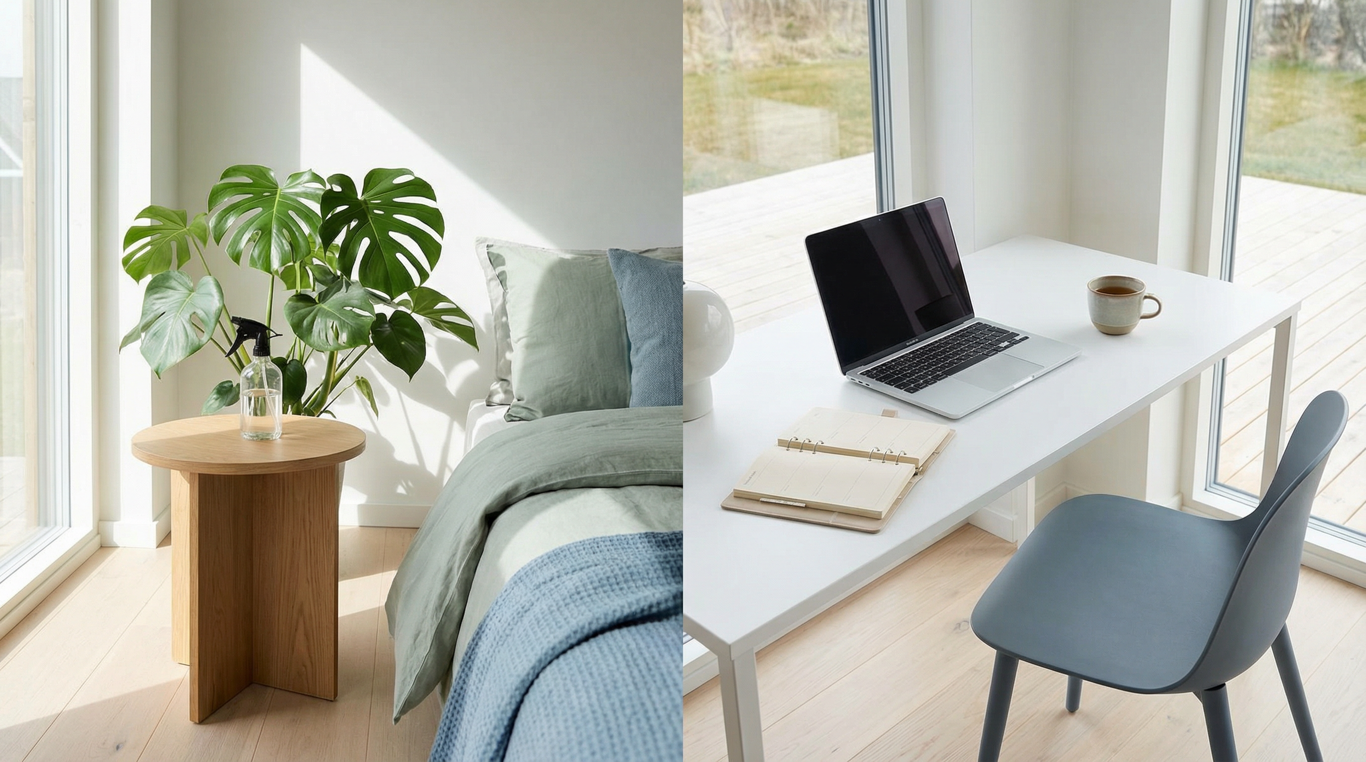 Clean and organized interior